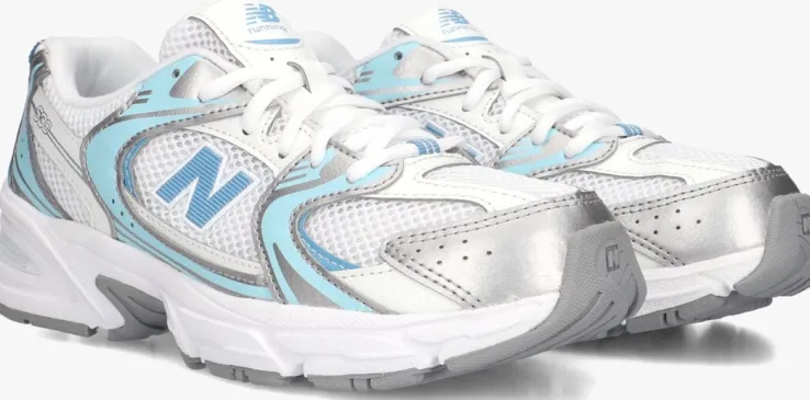 blauwe new balance lage sneakers gr530