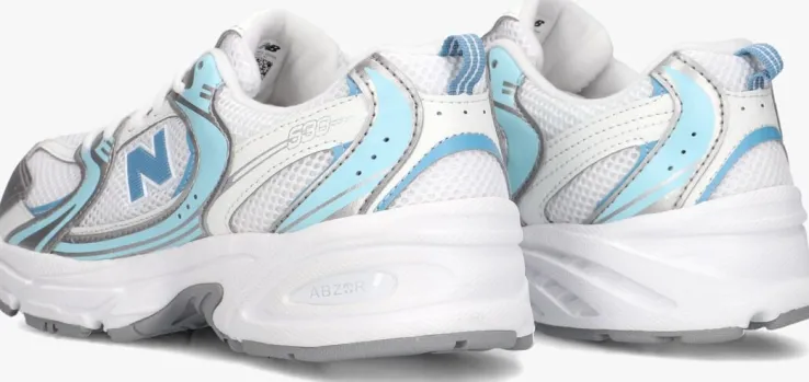 blauwe new balance lage sneakers gr530