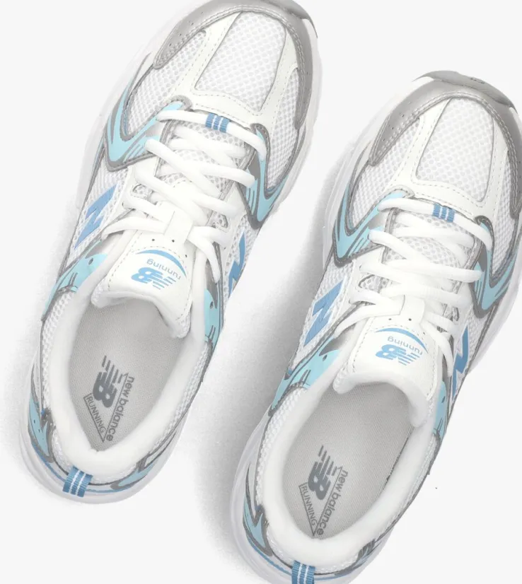blauwe new balance lage sneakers gr530