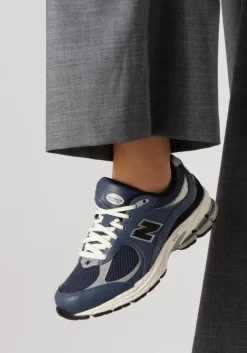 blauwe new balance lage sneakers m2002 d