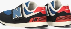 blauwe new balance lage sneakers nw574
