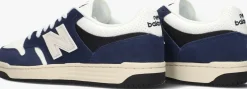 blauwe new balance lage sneakers bb480 m