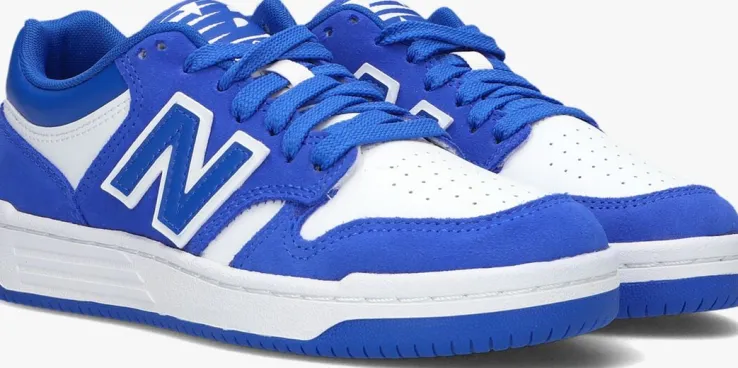 blauwe new balance lage sneakers gsb480