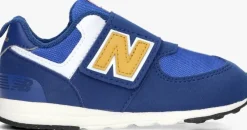 blauwe new balance lage sneakers nw574hbg