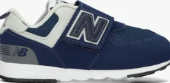 blauwe new balance lage sneakers nw574