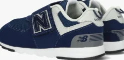 blauwe new balance lage sneakers nw574