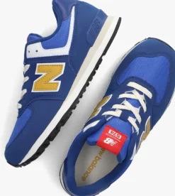 blauwe new balance lage sneakers gc574 m