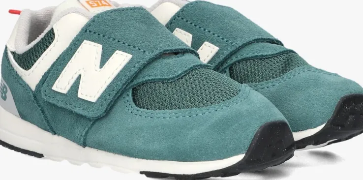 blauwe new balance lage sneakers nw574