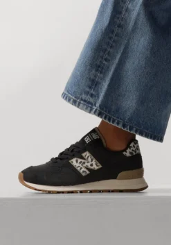 blauwe new balance lage sneakers wl574