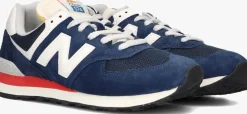 blauwe new balance sneakers u574 m