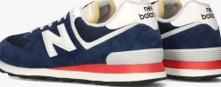 blauwe new balance sneakers u574 m