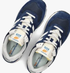 blauwe new balance sneakers u574 m