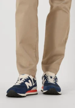 blauwe new balance sneakers u574 m