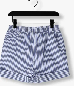 blauwe nik & nik korte broek aava shorts