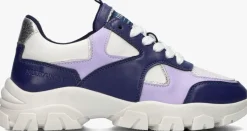 blauwe nik & nik lage sneakers daan sneakers