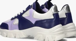 blauwe nik & nik lage sneakers daan sneakers