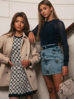 blauwe nik & nik riem nida belt