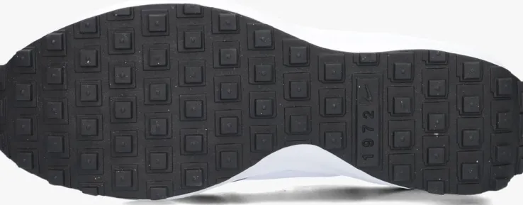 blauwe nike lage sneakers waffle nav