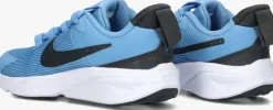 blauwe nike lage sneakers nike star runner 4 nn (ps)