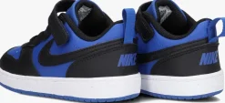 blauwe nike lage sneakers court borough low recraft td