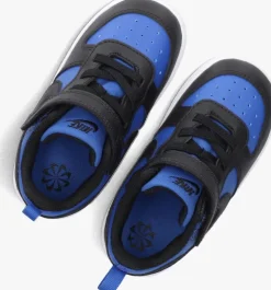 blauwe nike lage sneakers court borough low recraft td