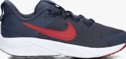 blauwe nike lage sneakers star runner 4 nn (ps)