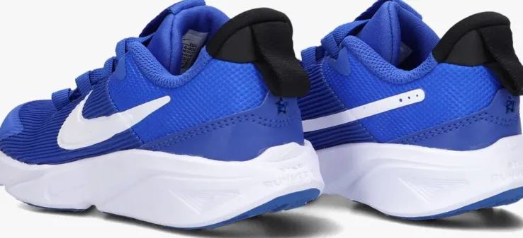 blauwe nike lage sneakers star runner 4 nn (ps)