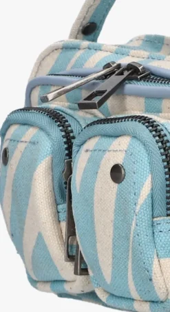 blauwe núnoo crossbodytassen helena recycled