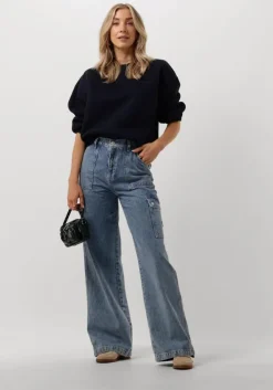 blauwe núnoo crossbodytassen helena recycled