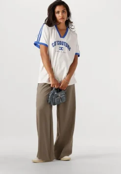 blauwe núnoo schoudertas helena fringe suède