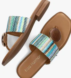 blauwe noa harmon teenslippers 9275