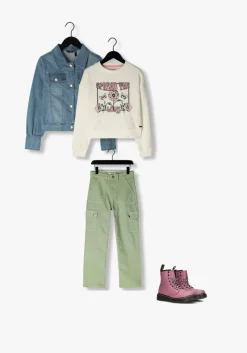 blauwe nobell spijkerjas bodil girls denim jacket blue