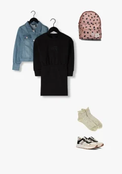 blauwe nobell spijkerjas bodil girls denim jacket blue