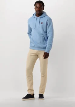 blauwe nokwol lage sneakers connor