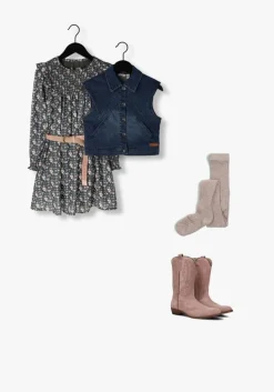 blauwe nono gilet dory denim gilette