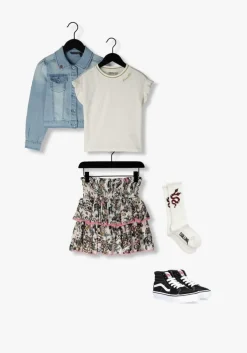 blauwe nono spijkerjas dove girls denim jacket blue