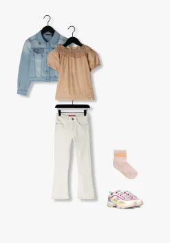 blauwe nono spijkerjas dove girls denim jacket blue