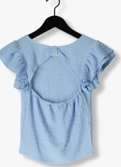 blauwe nono top kia structured top