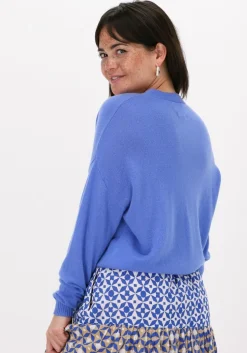 blauwe not shy vest juana