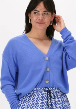 blauwe not shy vest juana