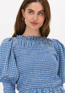 blauwe notes du nord top cheryl blouse