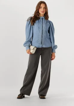 blauwe notre-v blouses nv-goldie