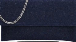 blauwe notre-v clutch 32854