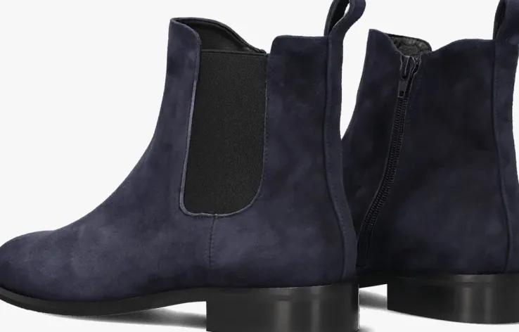 blauwe notre-v enkellaarsjes 3422