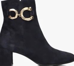 blauwe notre-v enkellaarsjes 8558