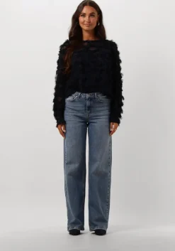 blauwe notre-v enkellaarsjes 8558