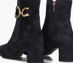 blauwe notre-v enkellaarsjes 8558