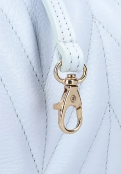 blauwe notre-v handtas mabel