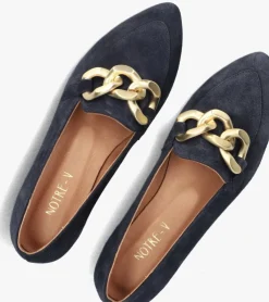 blauwe notre-v loafers 4605