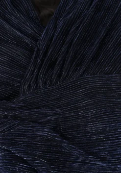 blauwe notre-v mini jurk nv-emilou